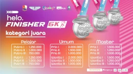 Podium kategori Juara